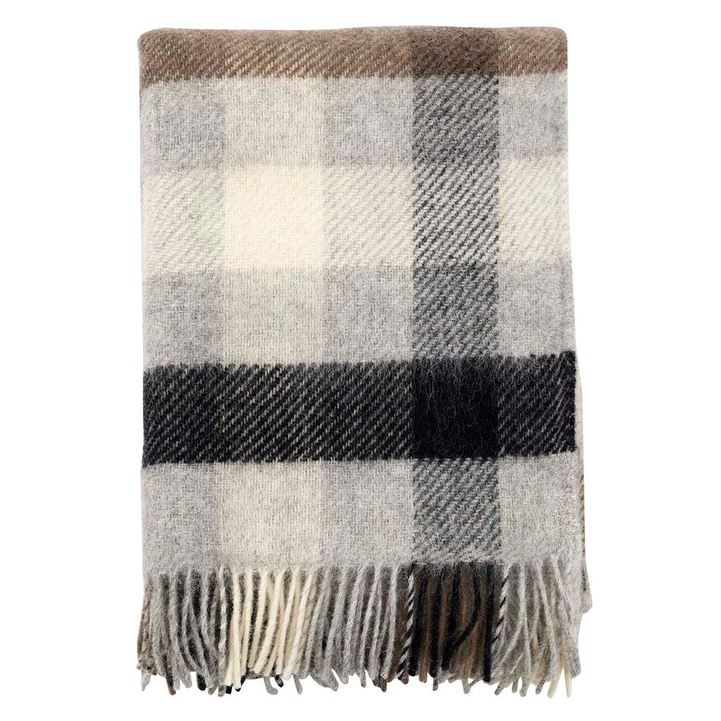 Klippan -  Gotland wool blanket Multi grey