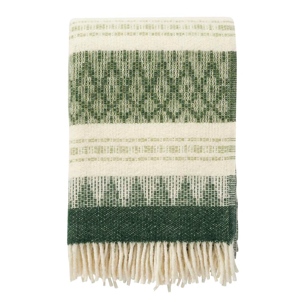 Klippan - Freja wood, woven throw 100% Swedish wool