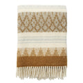 Klippan - Freja amber, woven throw 100% Swedish wool