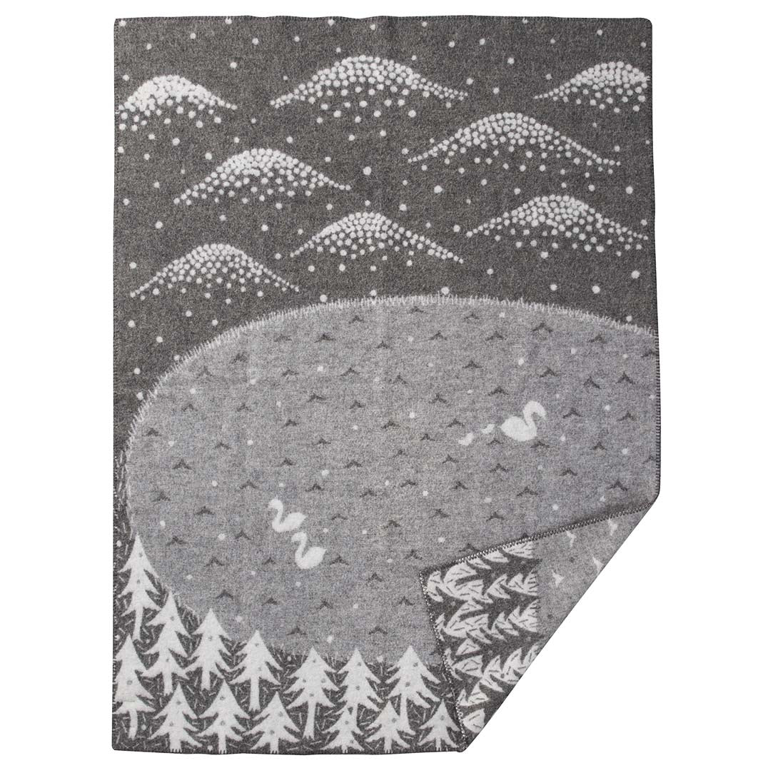 Klippan - Lake in the valley ekologisk 100% lammull