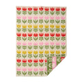 Klippan - Tulip baby multi, woven wool blanket 100% lambswool oeko-te