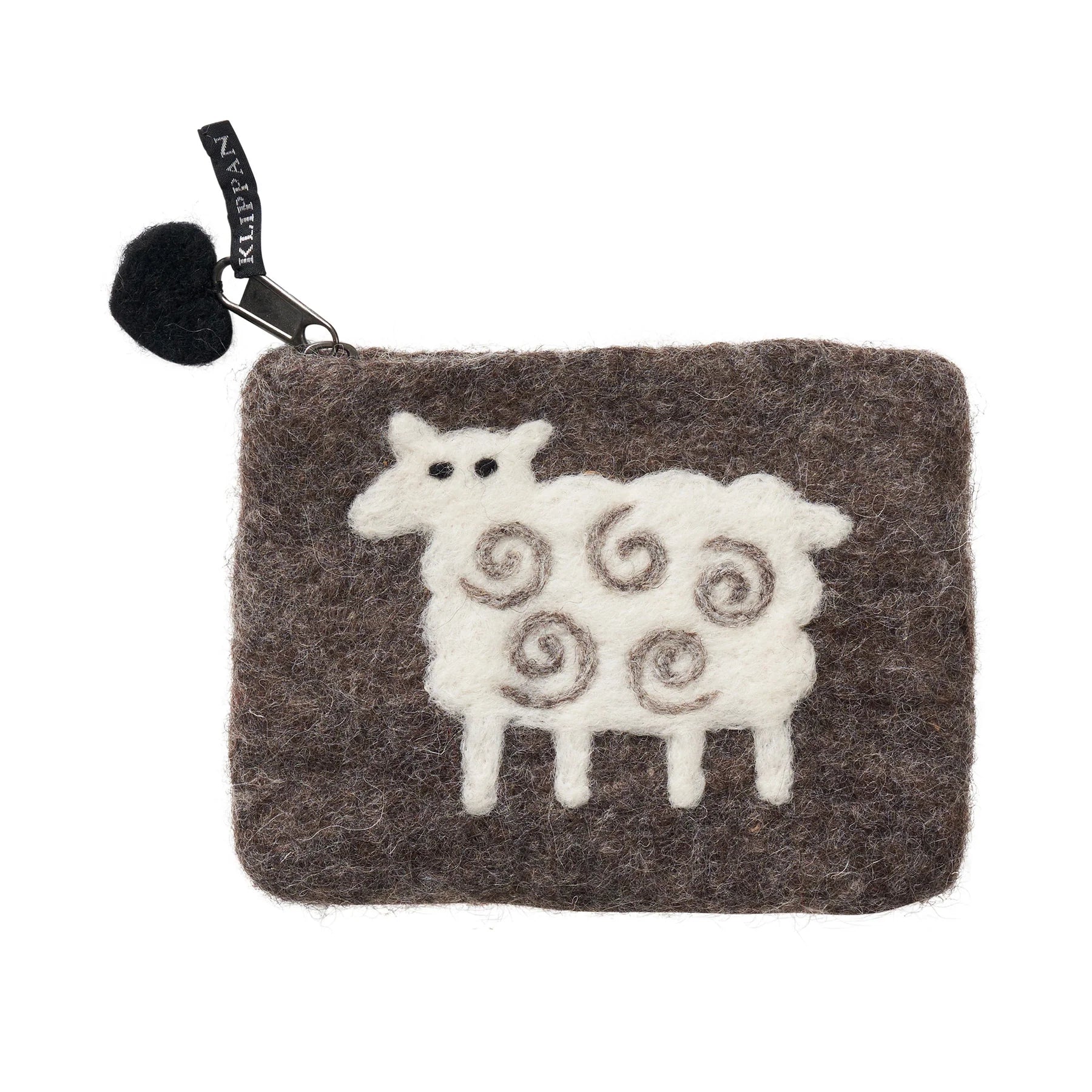 Klippan - Filtad börs Sheep, grå