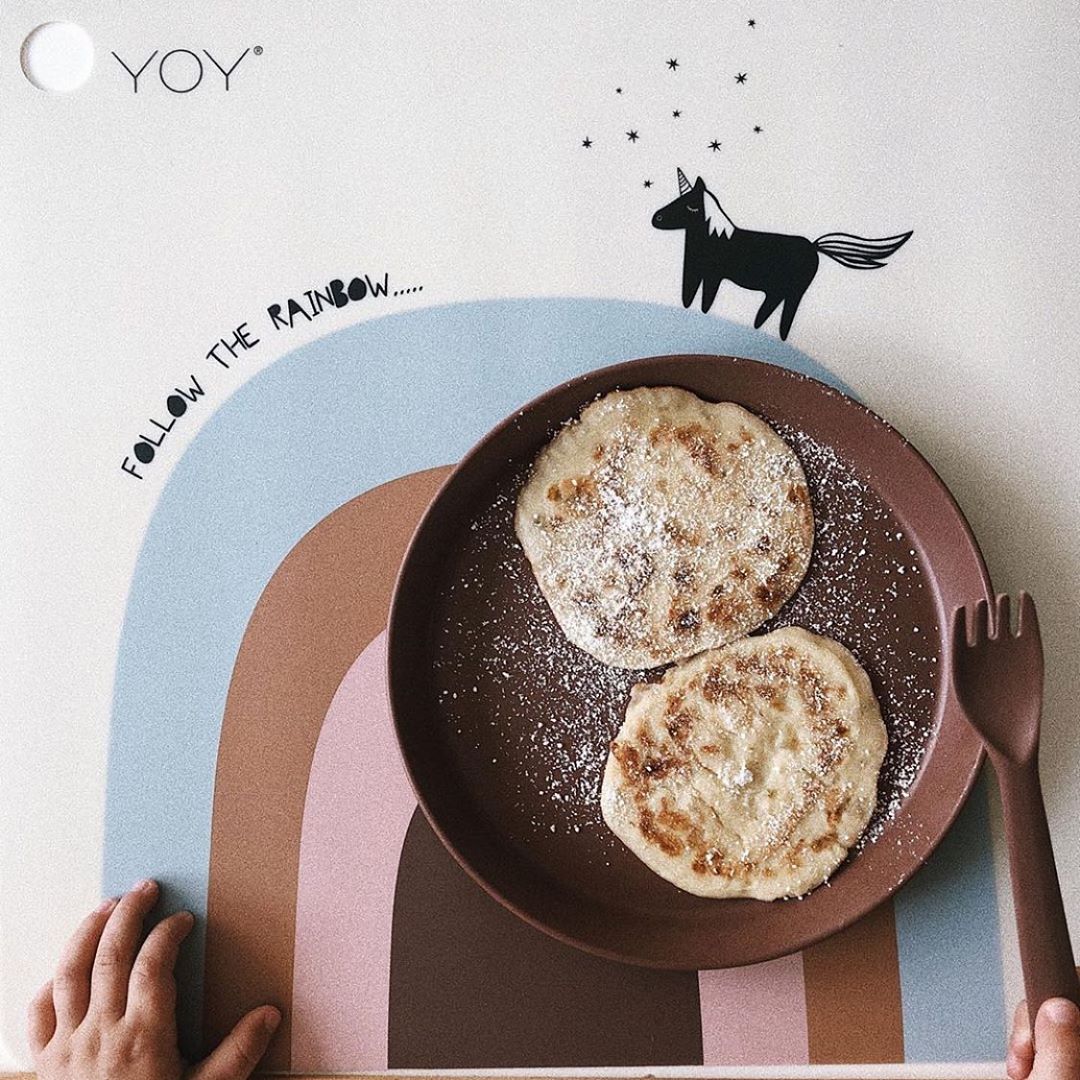 OYOY -  rainbow trivet rose