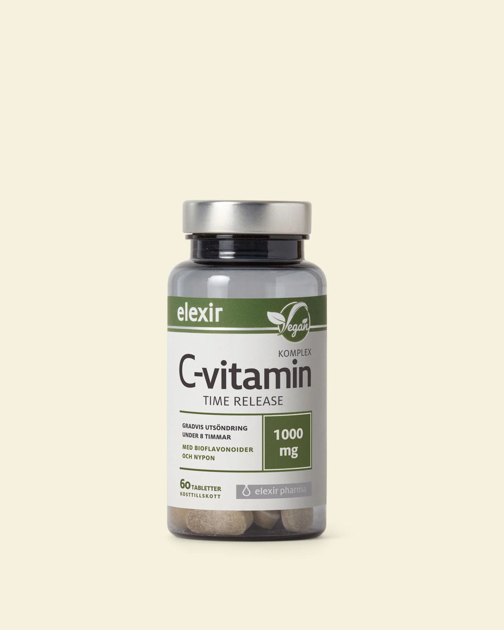 Elexir Pharma C-vitamin Time Release 1000 mg 60 tabletter
