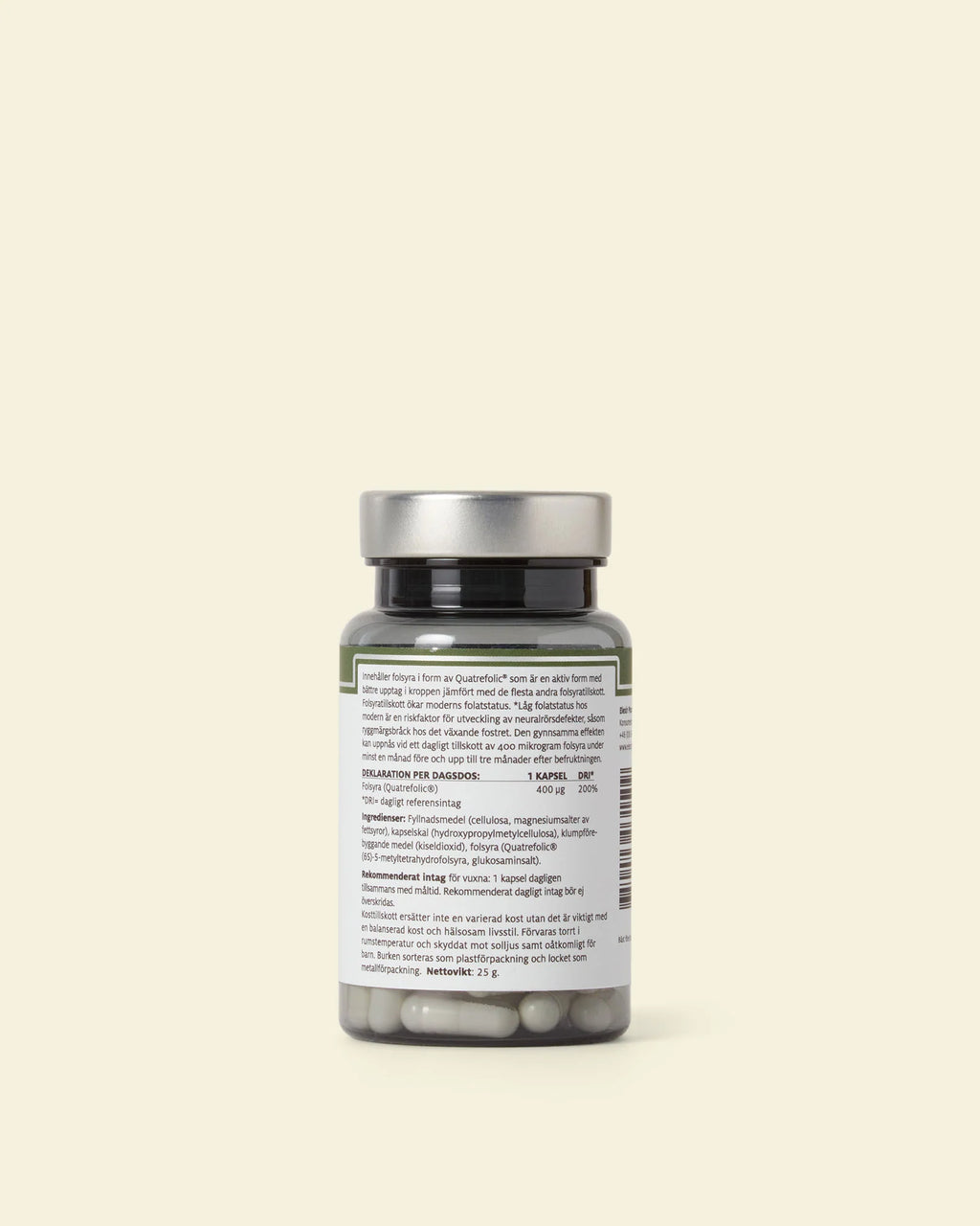 Elexir Pharma Folsyra 60 kapslar