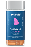 Pharbio Omega-3 Gravid 50 kapslar