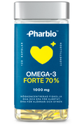 Pharbio Omega-3 Forte 120 kapslar