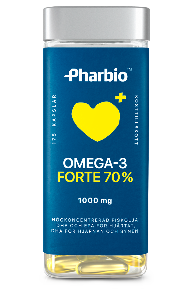 Pharbio Omega-3 Forte 175 kapslar