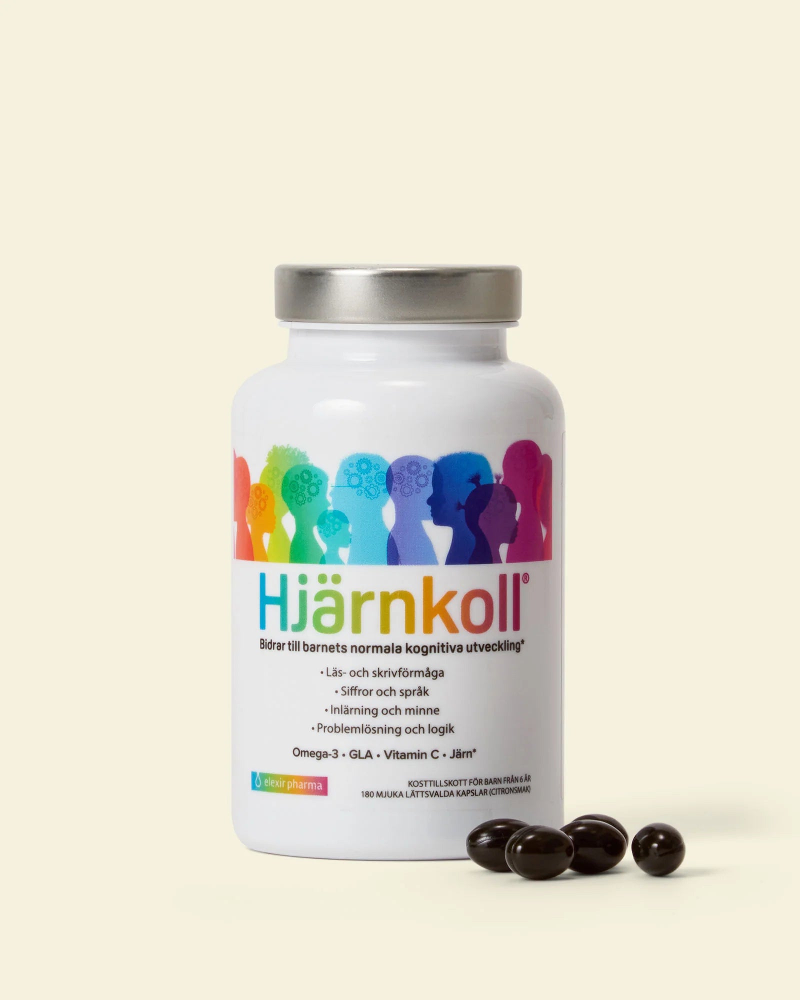 Elexir Hjärnkoll 180 Caps