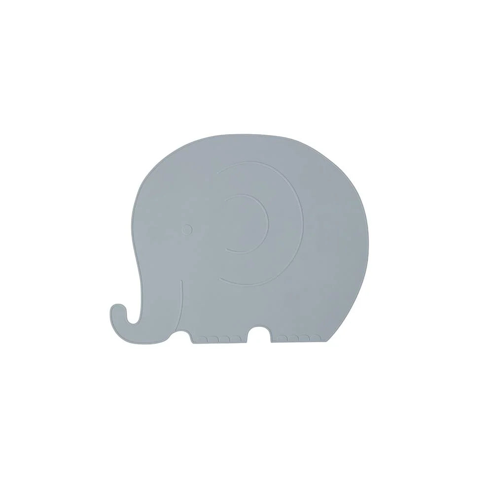 OYOY - Placemat - Henry Elephant - Pale Blue