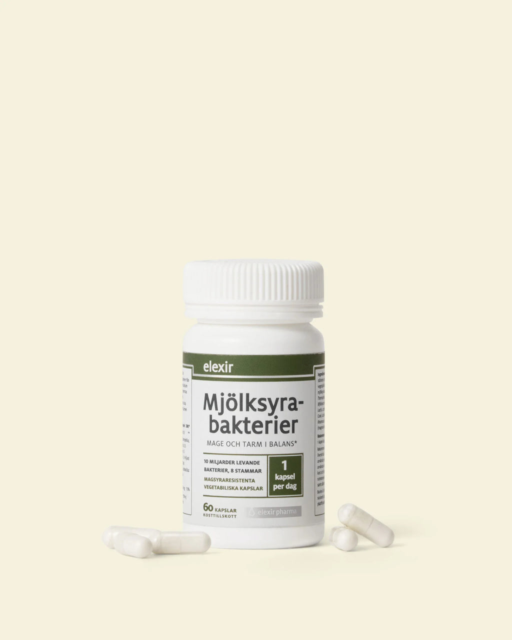 Elexir Mjölksyrebakterier 60cap