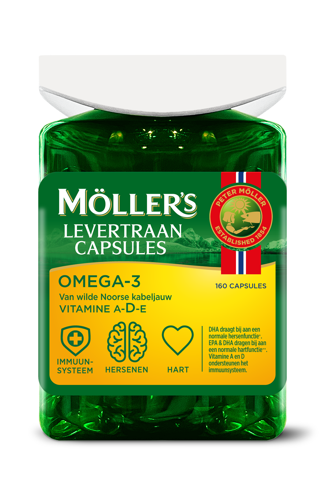 Möller’s Omega-3 Cod Liver Oil Capsules