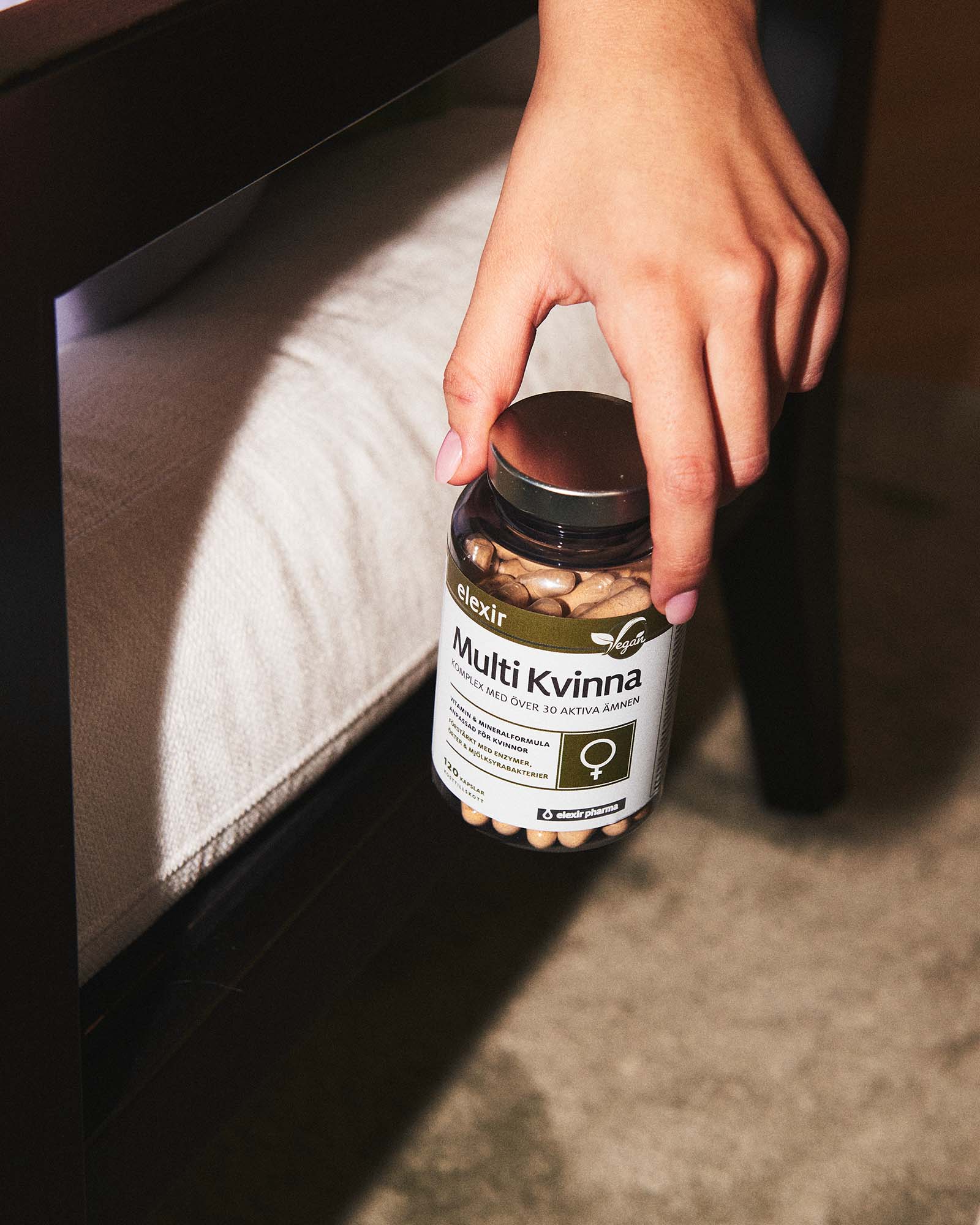 Elexir Multi kvinna 120 Caps. Veg.