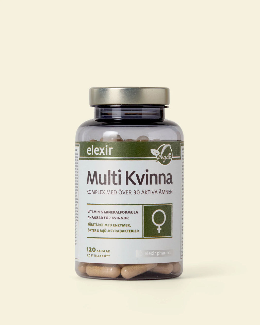 Elexir Multi kvinna 120 Caps. Veg.