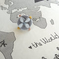 OYOY - World Rug - Offwhite / Black