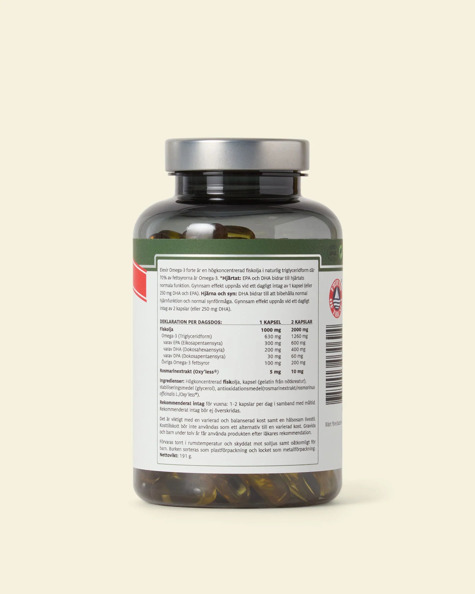 Omega-3 Forte, 132 capsules