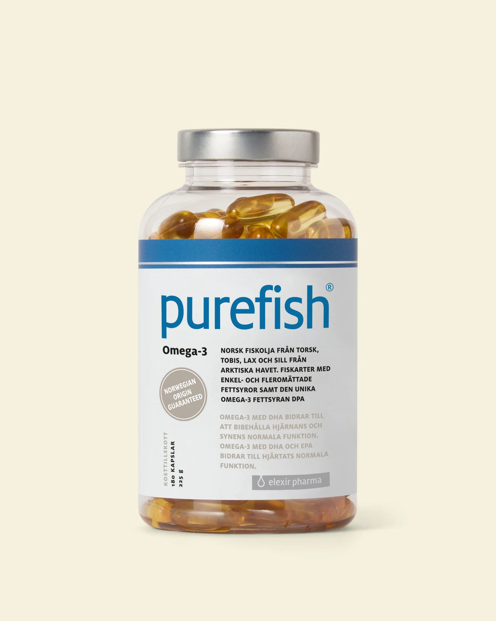 Elexir Purefish 180 kapslar