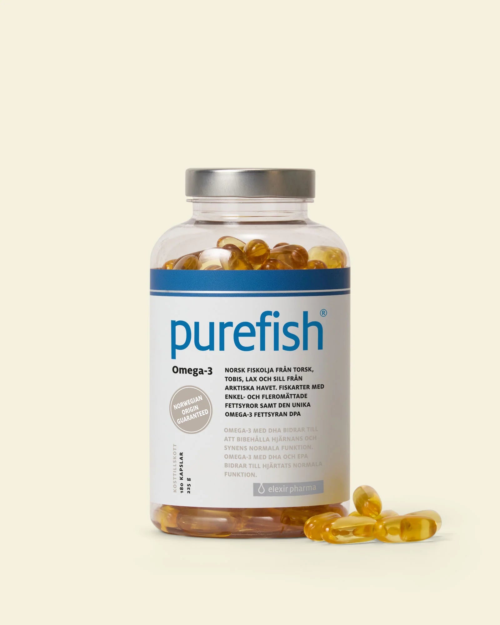 Elexir Purefish 180 kapslar