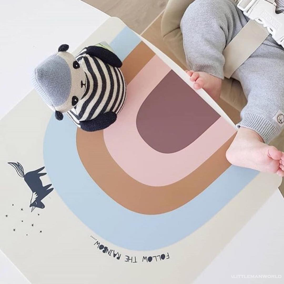 OYOY -  rainbow trivet rose