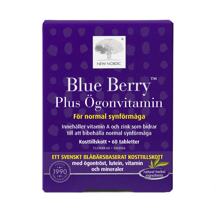 Blue Berry™ Plus Eye Vitamin - 60 tablets.