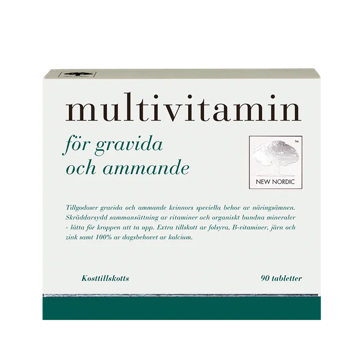 Multivitamin pregnant - 90 tablets.